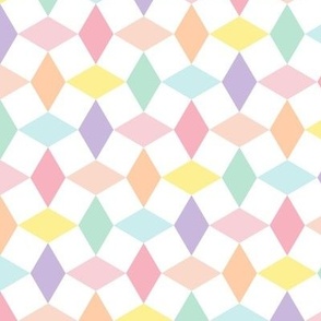 pastel diamonds geometric LG - my fave rainbow pastel