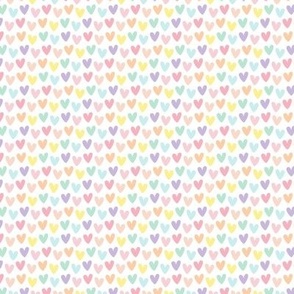 pastel hearts - my fave rainbow pastel