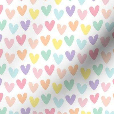 pastel hearts LG - my fave rainbow pastel