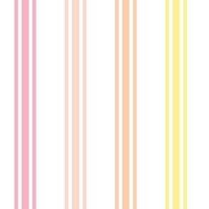 ticking candy stripes LG - my fave rainbow pastel