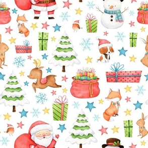 Christmas animals