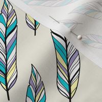 Feathers pattern