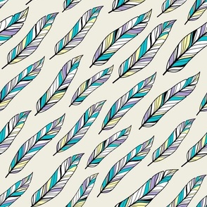 Feathers pattern