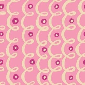 Pink-Squiggles-Coordinate for Butterflies and Stars