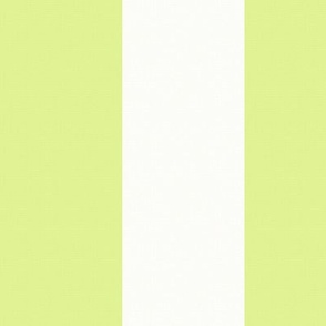 3" Stripes - Honeydew Lime Green & White