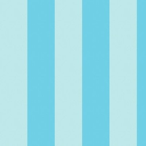 Bright Turquoise & Sea Glass Stripes