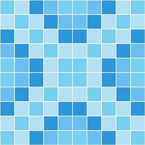 Modest Blue Mosaic