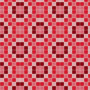 Modest Red Mosaic