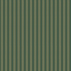 Cottage stripes green
