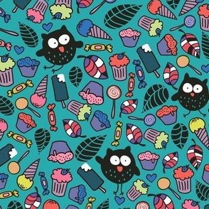 Owls and sweets