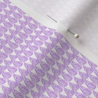 Teardrop Pattern Pastel Lilac