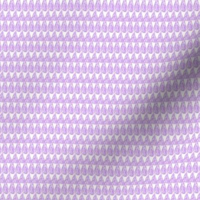 Teardrop Pattern Pastel Lilac