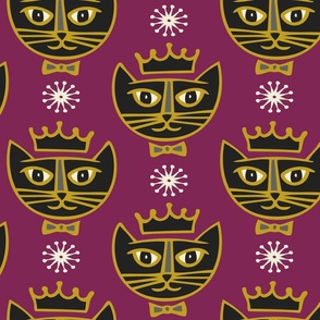 Sven Cat Prince Charming (Purple) - Large