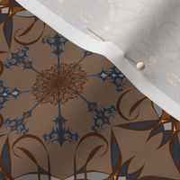 StacyCK Studio - Fall Table - Brown Mosaic Design