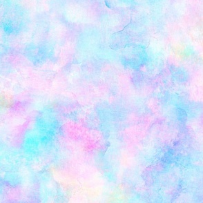 Abstract unicorn watercolor background