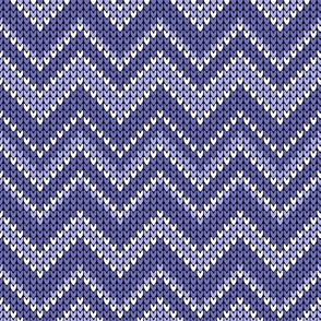 Chevron retro knit very peri periwinkle MCM