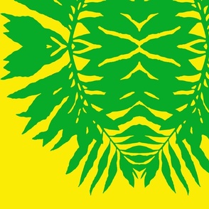 Ginger (green on yellow)