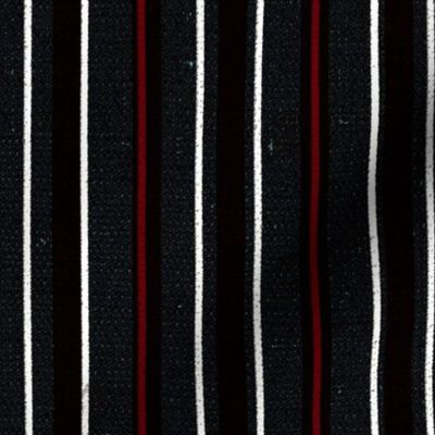 textured red black and red stripes