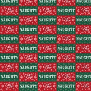 Tiny Christmas naughty and nice list