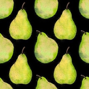 Medium Bartlett Pears, Black
