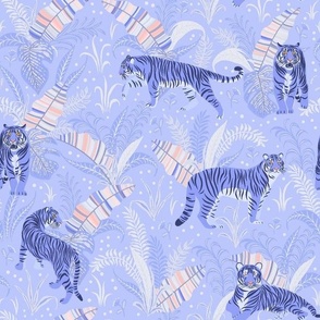 Tigers. Soft Lavender.