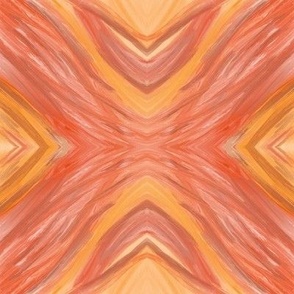Sunset colored diamond textured pattern, large scale for home decor, wallpaper, bed linen and more