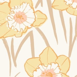 Daffodil fields-Large Wheat - Hufton Studio