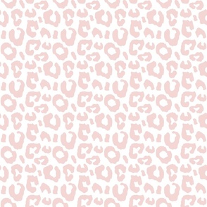Blush Pink Leopard Fabric, Wallpaper and Home Decor | Spoonflower