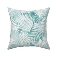 Turquoise Palms - Large Scale