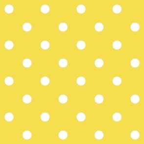 illuminating polka dots - pantone color of the year 2021