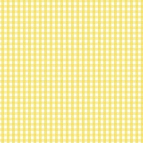 illuminating tiny gingham - pantone color of the year 2021
