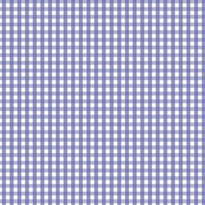 very peri tiny gingham - pantone color of the year 2022