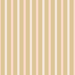 Tan, Pink and Cream Stripe_MED