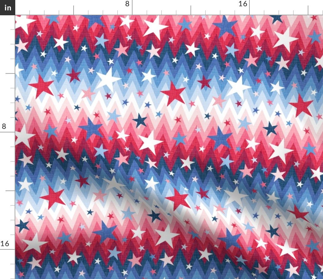 Maddox ombre stars and stripes