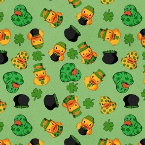 St. Patrick's Day Scattered Rubber Ducks - Large