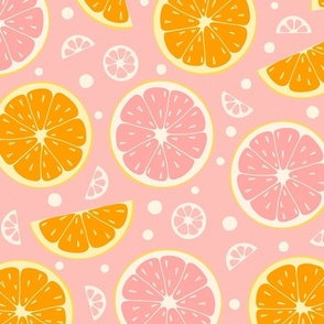 Pink Oranges and Grapefruits / Large Scale