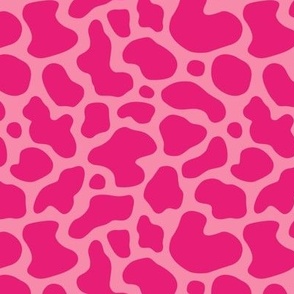 Cow Print Pinks Small