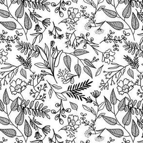 inked foliage black & white (small)