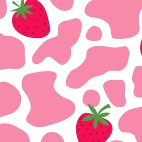 Strawberry Cow Wallpaper Gifts  Merchandise for Sale  Redbubble