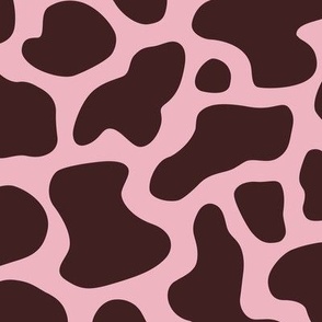 44000 Brown Cow Print Pictures