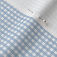 cerulean tiny gingham - pantone color of the year 2000