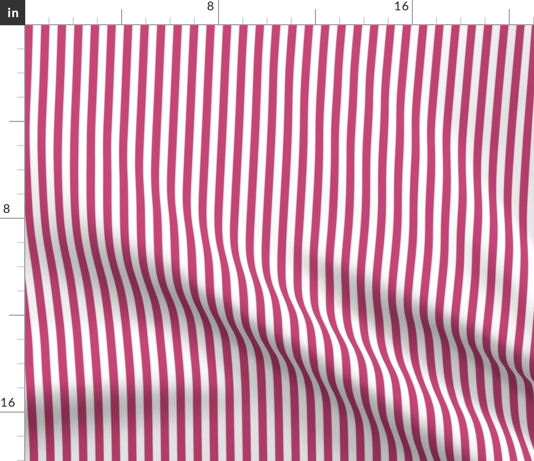 fuchsia rose stripes vertical - pantone color of the year 2001