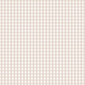 sand dollar tiny gingham - pantone color of the year 2006