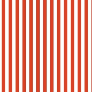 tangerine tango stripes vertical - pantone color of the year 2012