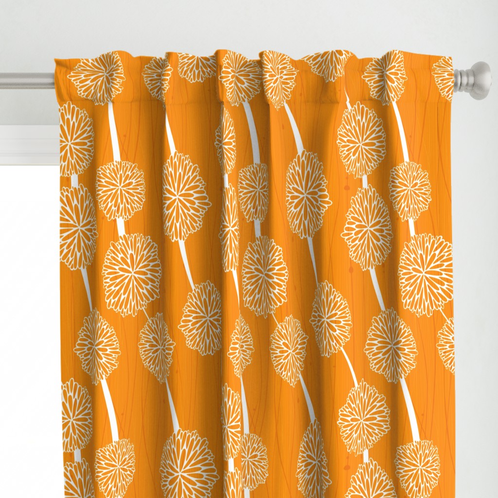 Pom Poms - Small Orange  by Friztin