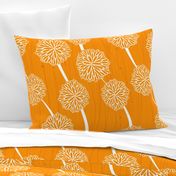 Pom Poms - Small Orange  by Friztin