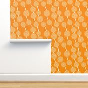 Pom Poms - Small Orange  by Friztin