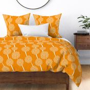 Pom Poms - Small Orange  by Friztin