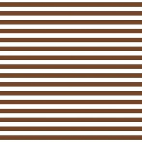 chocolate brown stripes .25"