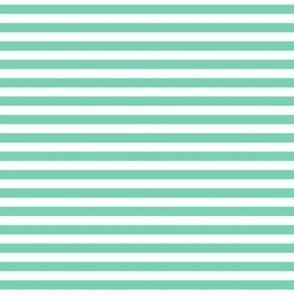 sea foam green stripes .25"